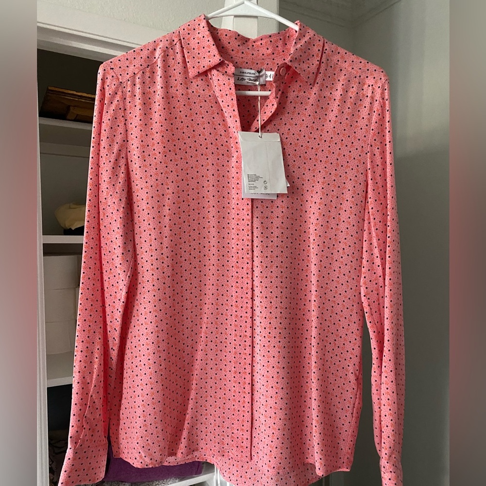 Other stories blouse in pink.